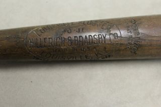 louisvile slugger 125 hillerich & bradsby co Baseball Bat (OFFICIALLY SIGNED) 2