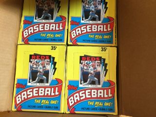 1986 Topps Baseball Wax Box (36 Packs) Just pulled from Box 3