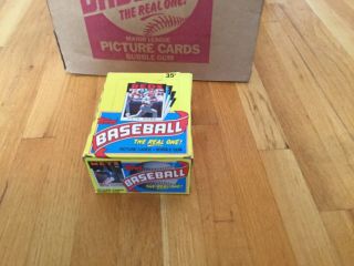 1986 Topps Baseball Wax Box (36 Packs) Just pulled from Box 4