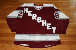 Game Worn Hershey Bears Hockey Jersey