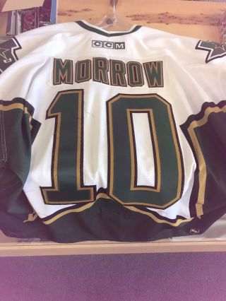 Brenden Morrow Game Used/Worn Dallas Stars Jersey MEIGray Photomatched 11