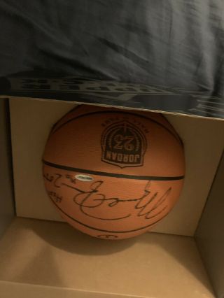 Michael Jordan Hand Signed Autographed Basketball HOF 2019 UDA Upper Deck 8