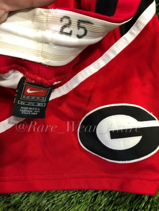 Ncaa Nike Georgia Bulldogs Team Game Issue Shorts Sz 44 USA 2000 2