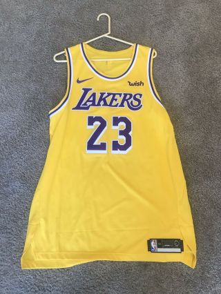 Lebron James Lakers Jersey Authentic