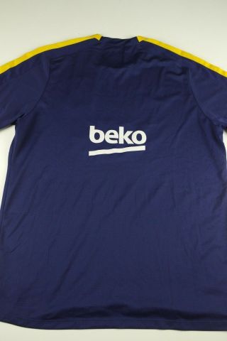 Nike FC Barcelona Soccer Jersey Men ' s Size XL Blue Qatar Authentic 2015 - 2016 5