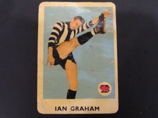 1965 Scanlens Card No.  6 Ian Graham