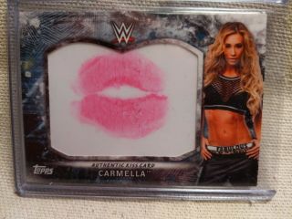 2018 WWE TOPPS CARMELLA KISS CARD 45/99 6