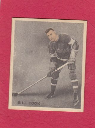 1933 - 34 V357 Ice Kings World Wide Gum 30 Bill Cook R/c (bv $250)