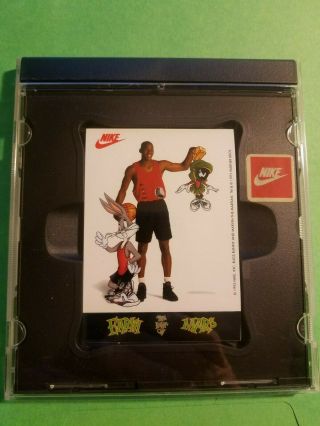1993 Nike / Michael Jordan/ Looney Tunes.  Sticker Card Set In Origional Case.