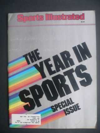 Sports Illustrated February 12,  1981 Year In Review 1980 Nfl Ncaa Mlb Feb 