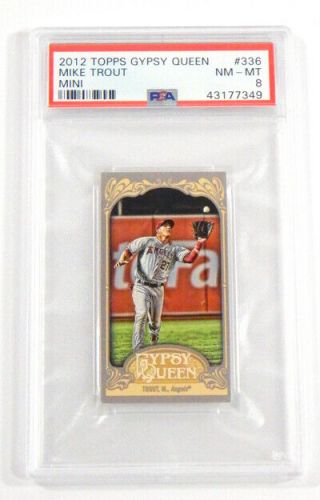 2012 Topps Gypsy Queen Mike Trout Mini 336 Psa 9
