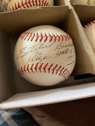 Unknown Ball Mystery Signed Autographed Baseball 28
