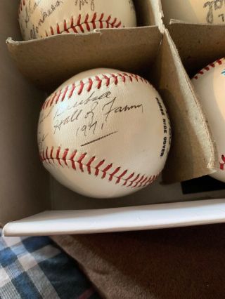Unknown Ball Mystery Signed Autographed Baseball 28 2