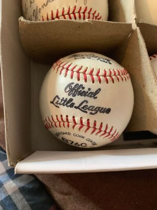 Unknown Ball Mystery Signed Autographed Baseball 28 3