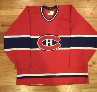 Montreal Canadiens Ultrafil Authentic Nhl Hockey Jersey Size 52