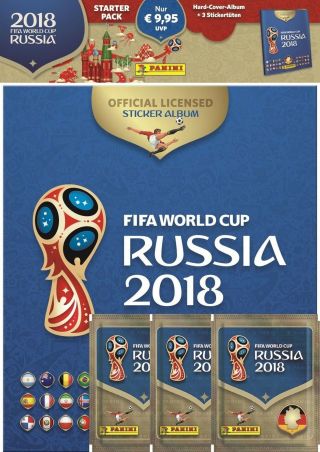 Panini 709951 Fifa World Cup Russia 2018 Collector 