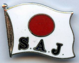 Japan Saj Ski Association Pin Badge Grade
