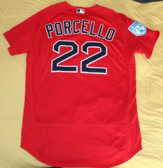 Rick Porcello 2019 Game Worn Issue Red Sox Spring Training Jersey Mlb Hlgrm
