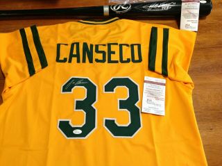 Jose Canseco Autographed Full Size Bat 