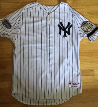 MELKY CABRERA YANKEES PIRATES GAME JERSEY WITH PATCHES STEINER 4