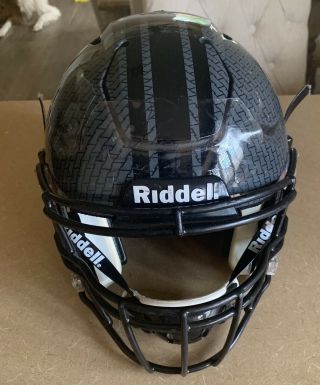 Iowa Hawkeyes Game Worn Football Helmet 2018 3