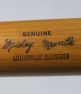 1951 - 56 Mickey Mantle 36 " Rookie Era Louisville Slugger Baseball Bat