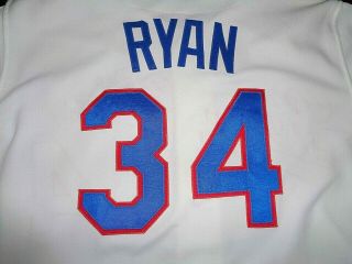 Texas Rangers Nolan Ryan 1991 Game Worn Issued Jersey