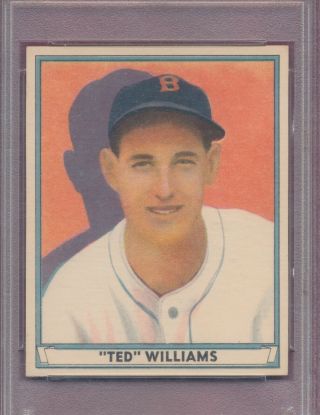 1941 Play Ball 14 Ted Williams Red Sox PSA 7 Dead Centered 2