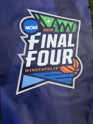 2019 Ncca Final Four Banner/display Virginia,  Texas Tech,  Auburn,  Michigan St.