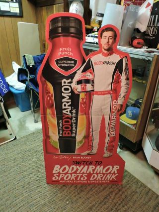 Ryan Blaney Promotional Stand Up Body Armour Nascar Rare