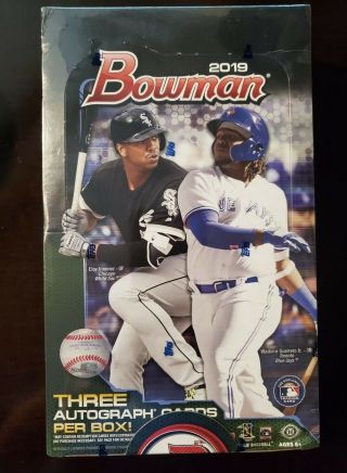 100 Authentic 2019 Bowman Baseball Jumbo Set Hobby 8 - Box Case Factory 2