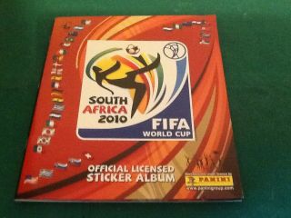 Panini World Cup Sticker Album South Africa 2010 Empty