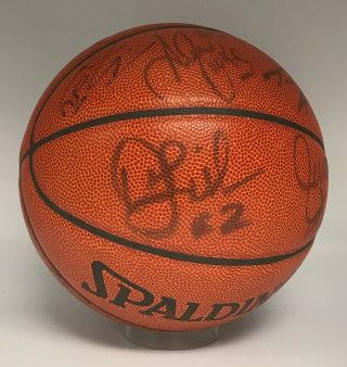 1996 - 97 Lakers Team 12x Signed Basketball w/ KOBE BRYANT ROOKIE Year O ' Neal JSA 5
