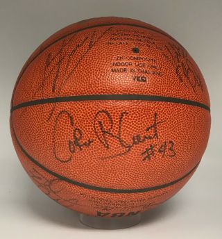1996 - 97 Lakers Team 12x Signed Basketball w/ KOBE BRYANT ROOKIE Year O ' Neal JSA 7