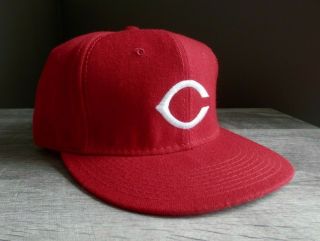 Cincinnati Reds Era Fitted Hat Cap Size 7 5/8 Nwot Vintage Retro Mlb