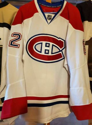 Frederic St - Denis Montreal Canadiens Game Worn Issued Jersey AHL NHL QMJHL 2