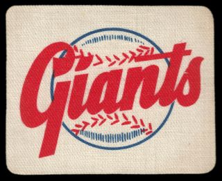 1955 York Giants Mlb Baseball Post Cereal Vintage Team Logo Patch