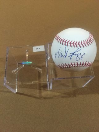 Wade Boggs Autographed Baseball Boston Red Sox And Ny Yankees