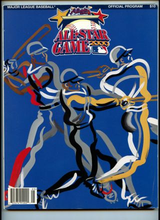 2000 Mlb Baseball All Star Game Official Program Atlanta Braves Stadium Only