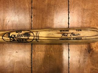 1980 Rich Dauer Baltimore Orioles Louisville Slugger Game Bat Loa