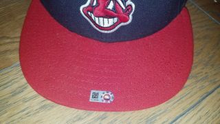 2018 Jose Ramirez Game Chief Wahoo Cleveland Indians Era 7 1/4 Hat Cap 2