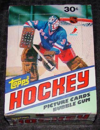 1981 - 82 Topps Hockey Wax Pack