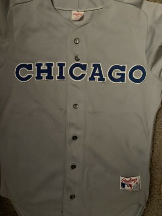 1990 Rawlings Chicago Cubs Road Jersey Size 42