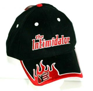 Nascar Hat Dale Earnhardt The Intimidator Winners Circle Cap Vintage Black Red