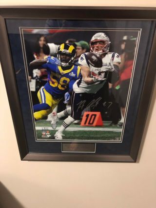 16x20 Rob Gronkowski Autographed Framed Picture