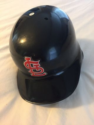 St.  Louis Cardinals Team Issued / Game Batting Helmet Mlb Authenticaion