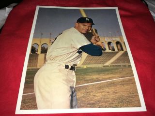 Norm Larker Los Angeles Dodgers 1960 