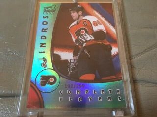 Rare Eric Lindros Insert Card 1999 Aurora Complete Players Retail? 102/299