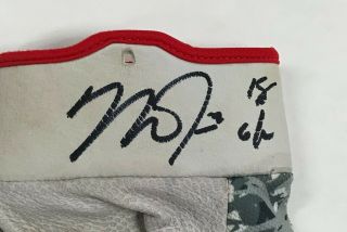 Mike Trout 2x Signed 2017 Game NIKE Batting Gloves Autographed w/ LOA AUTO 3