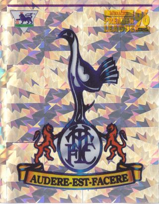 Merlin - Premier League 1995 - 1996 - Club Badge - Tottenham Hotspur - 159